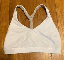 White  Sports Bra