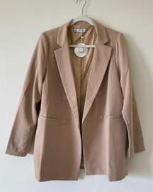 beige blazer