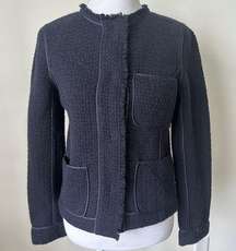 Vince. Wool Tweed Blazer 6