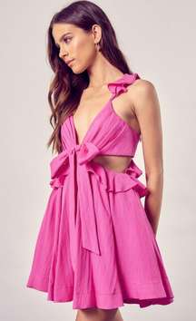 Pink Mini Dress S