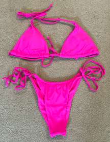 Hot Pink Bikini Set