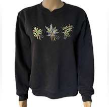Kim Rogers Vintage Cottagecore Whimsygoth Witchy Earthy Herb Plant Sweatshirt