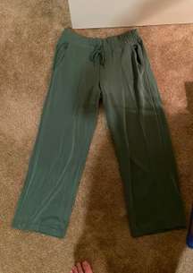 Green  Flare Pants