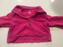 Sonic Pink Half-Zip Scuba