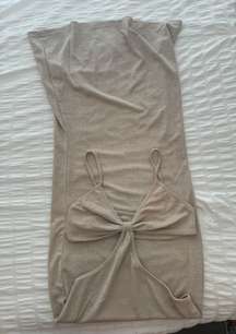 Beige Maxi Dress