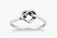 James Avery Delicate Heart Knot Ring