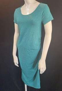 5xHP! Isabel Maternity Teal Short Sleeve Dress (S)