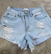 Abercrombie Curve Love Jean Shorts