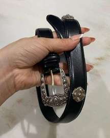 Fossil leather‎ belt