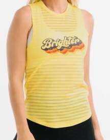 Active Lemon Brighter Tank  Women’s Yellow Mesh size XL .