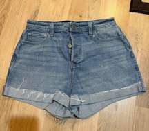 High-Rise Mom Shorts