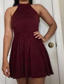 Suede Dress