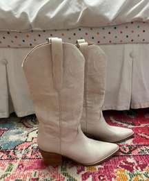 White Cowgirl Boots 