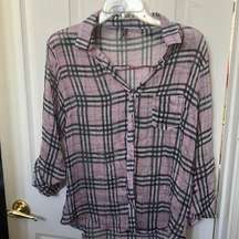 Aviva sheer blouse extra large