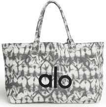 Alo Yoga Gym Bag/Large Shopper Tote Grey Tiedye