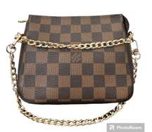 Damier Ebene Trousse Make Up Bag Mini Pochette