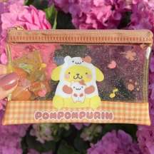 Sanrio Pompompurrin Glitter Mini Bag