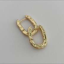 Gold Plated Small Hoop Earrings