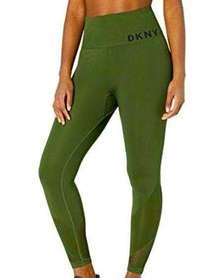 NWOT:  Women's High Waist Seamless Leggings in Dark Green; XS