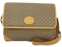 Gucci Vintage Micro GG Monogram Canvas Shoulder Bag