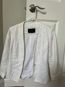 White blazer