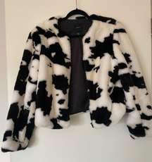 Cow Print Jacket