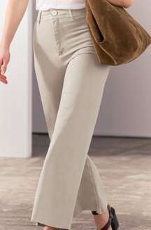 Tan Marine Straight Jeans