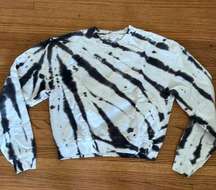 Good American Tie Dye Crew neck