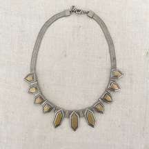 Madewell Geometric Statement Collar Necklace