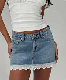 Denim Mini Skirt