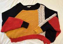 Multicolored Knit Sweater