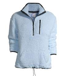 Half Zip Sherpa Pullover 