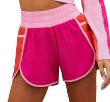 BEACH RIOT Cliff shorts High Waist Activewear Short Swim Cover up Colorblock