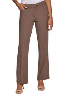 0549 Vintage Oleg Cassini Brown Dress Pants Size 6