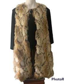 Laundry by Shelli Seagal Faux Fur Coat Vest