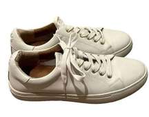 Jack Rogers Women's Rory Sneaker White leather lace up Size 7