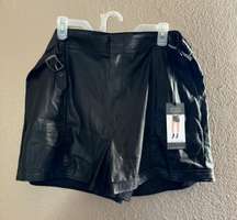 NWT  Pleather Shorts Women’s 18