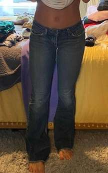 2000s low rise jeans