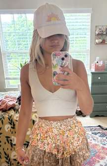 Floral Skort