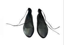 BORN Ballet shoes Size 10 Black preowned great shape