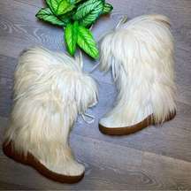 PAJAR GOAT HAIR BOOTS 100% HairCalf
SIZE 37 A26