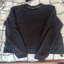 North face crop sweater