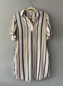 C EST 1946 Striped Dress - Medium