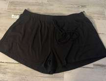 NWT! Olivia Sky shorts, Black, Size Large