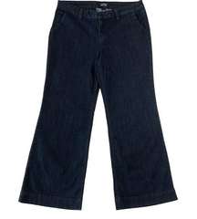 Apt. 9 Women's 14 Dark Wash Wide Leg Jeans