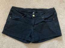 MNG mango black jean shorts in size 6