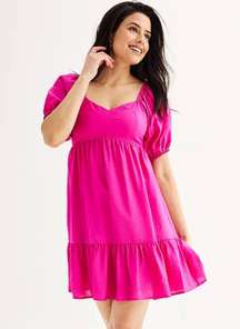 Womens  Babydoll Dress