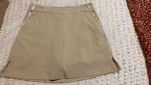 Tan Golf Skirt