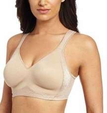 NEW Playtex® Bra: 18 Hour Seamless Smoothing Full-Figure Bra 4049 Beige 44D