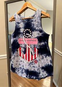 Simply Southern Anchor Tank Top Size Large